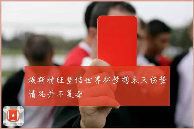 埃斯特旺坚信世界杯梦想未灭伤势情况并不复杂